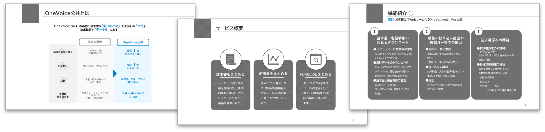 サービス概要資料